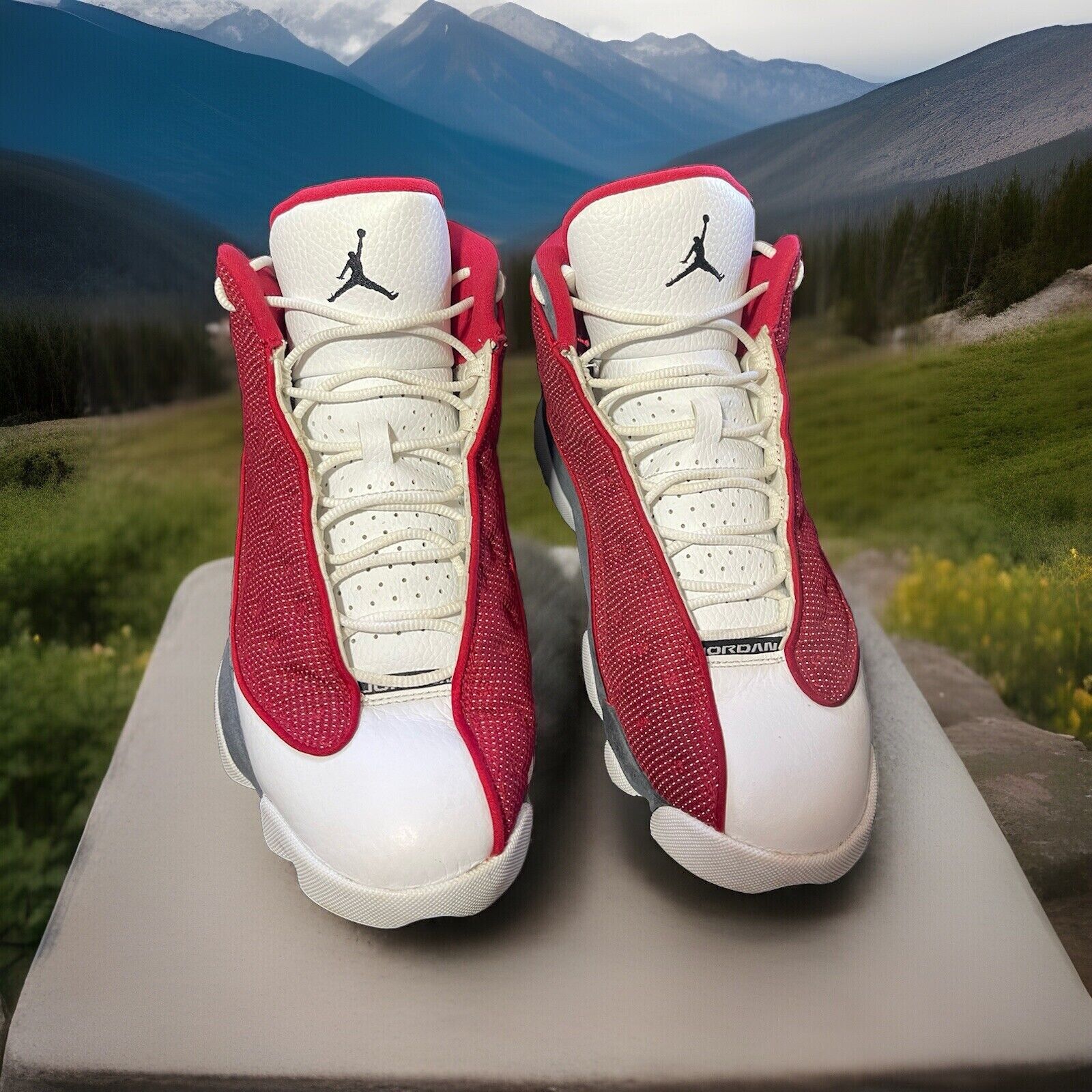 Nike Air Jordan 13 Retro Gym Red Flint Gray Sz 10 Us 43 Eur Dj5982-600 Red